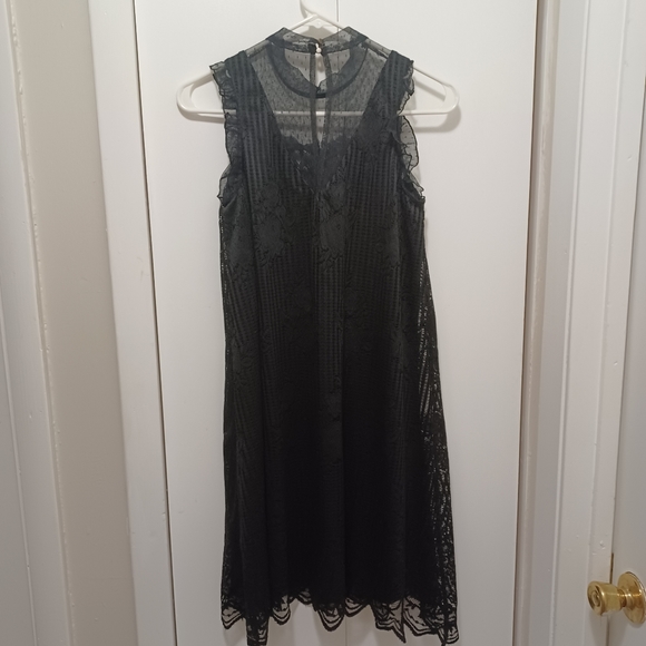 Maurice Black Lace Dress - Picture 2 of 6